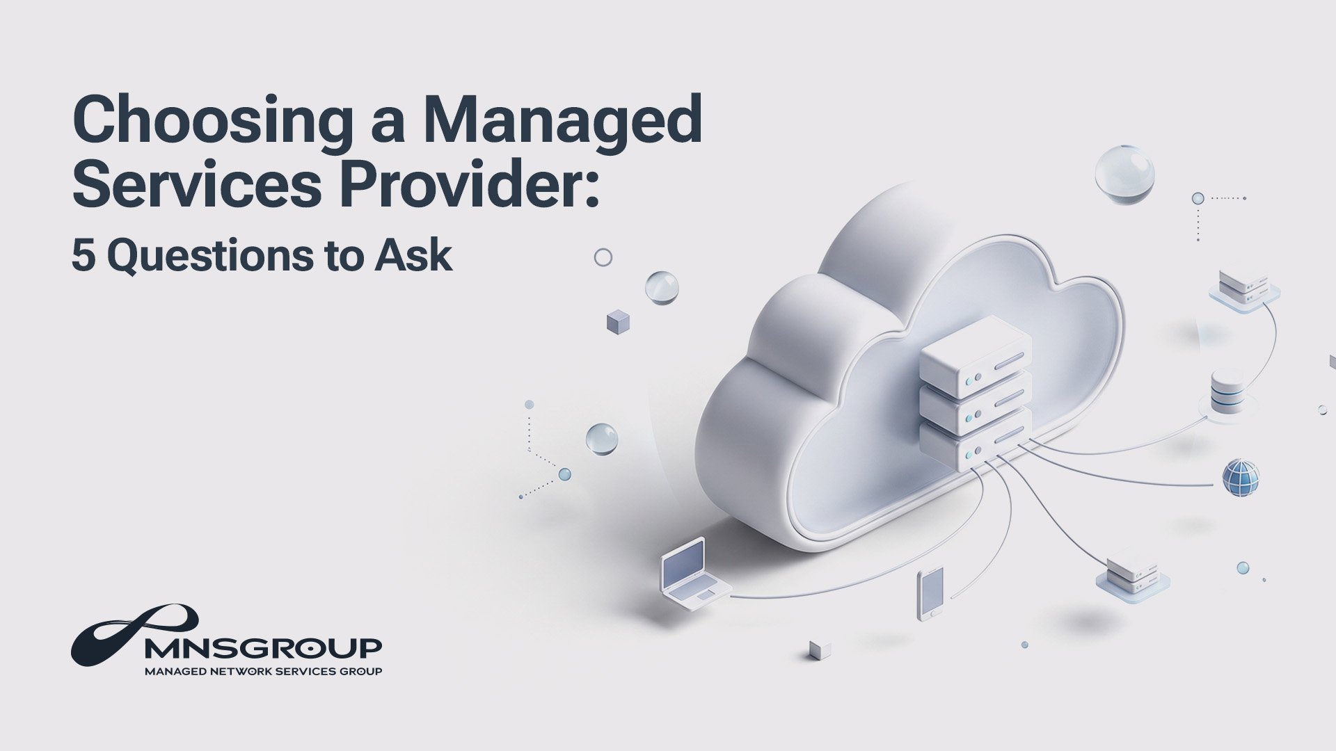 Choosing a Managed Services Provider