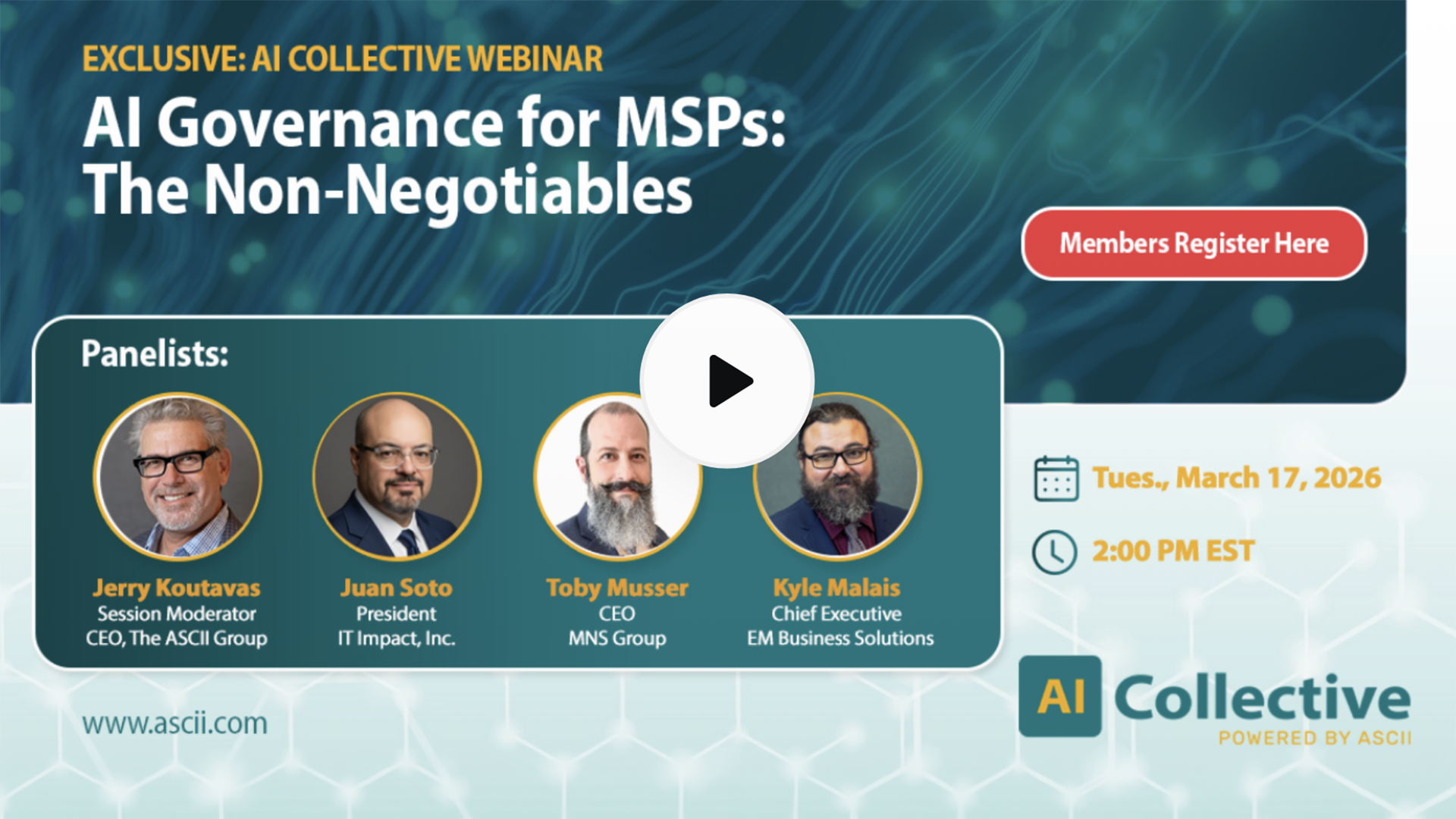 AI Governance Webinar